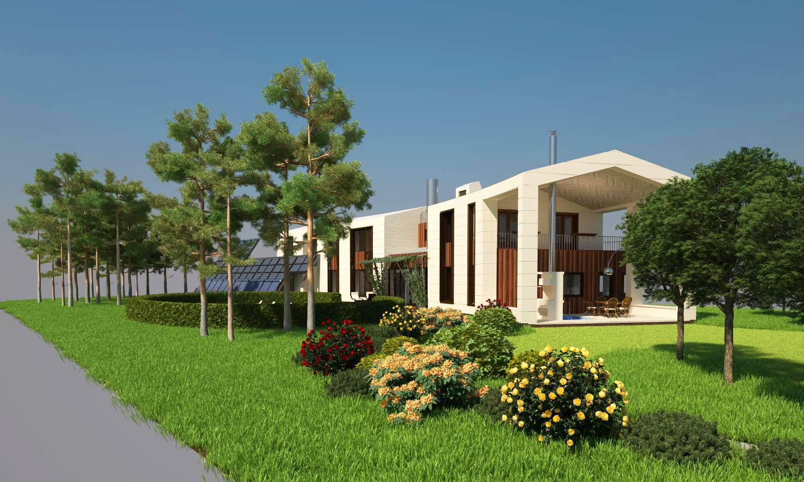 Фото дизайна загородного дома - Москва