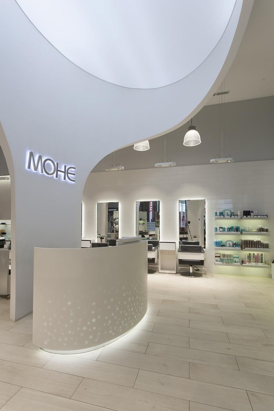 Дизайн парикмахерских салонов