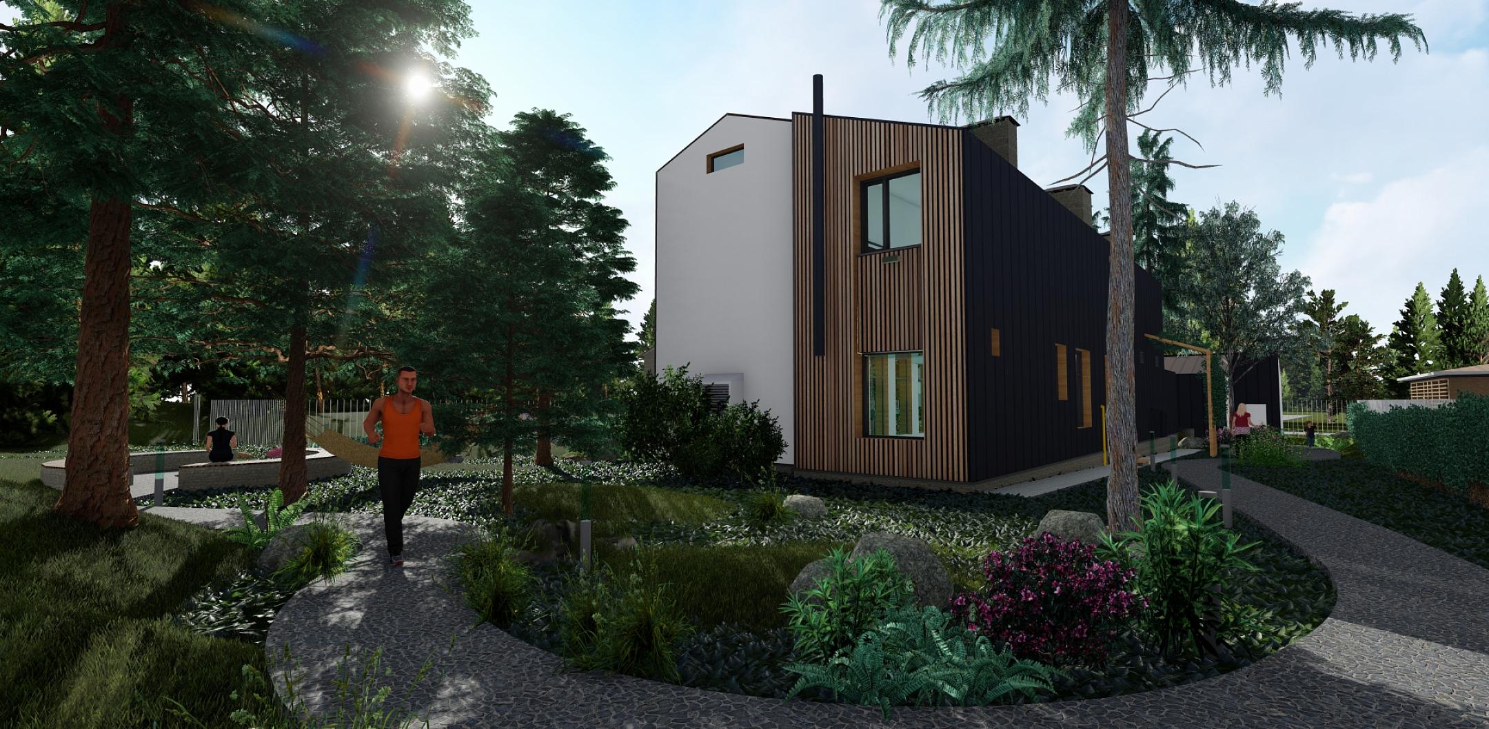 Дизайн проект загородного дома фото