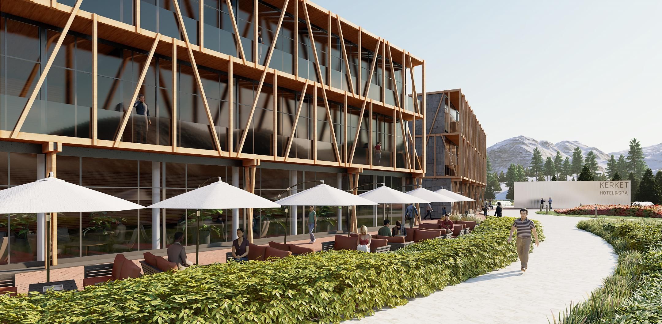 дизайн гостиницы и СПА