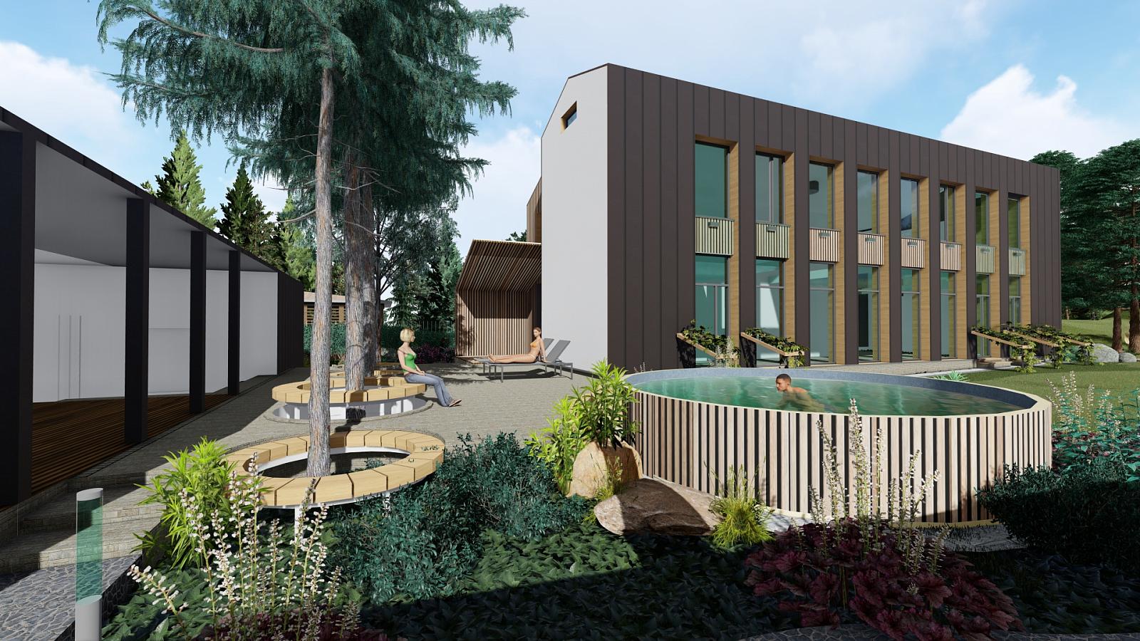 Дизайн большого загородного дома фото