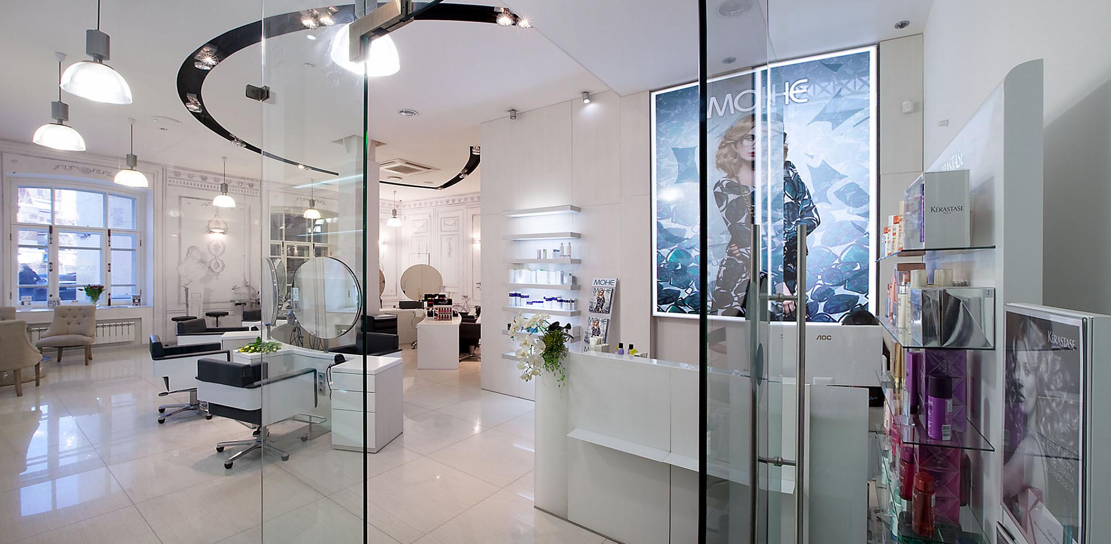 Дизайн салона Моне - общий вид | Архитектурное бюро AABA.RU